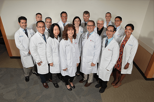 A photo of faculty members from Pediatric General and Thoracic Surgery.